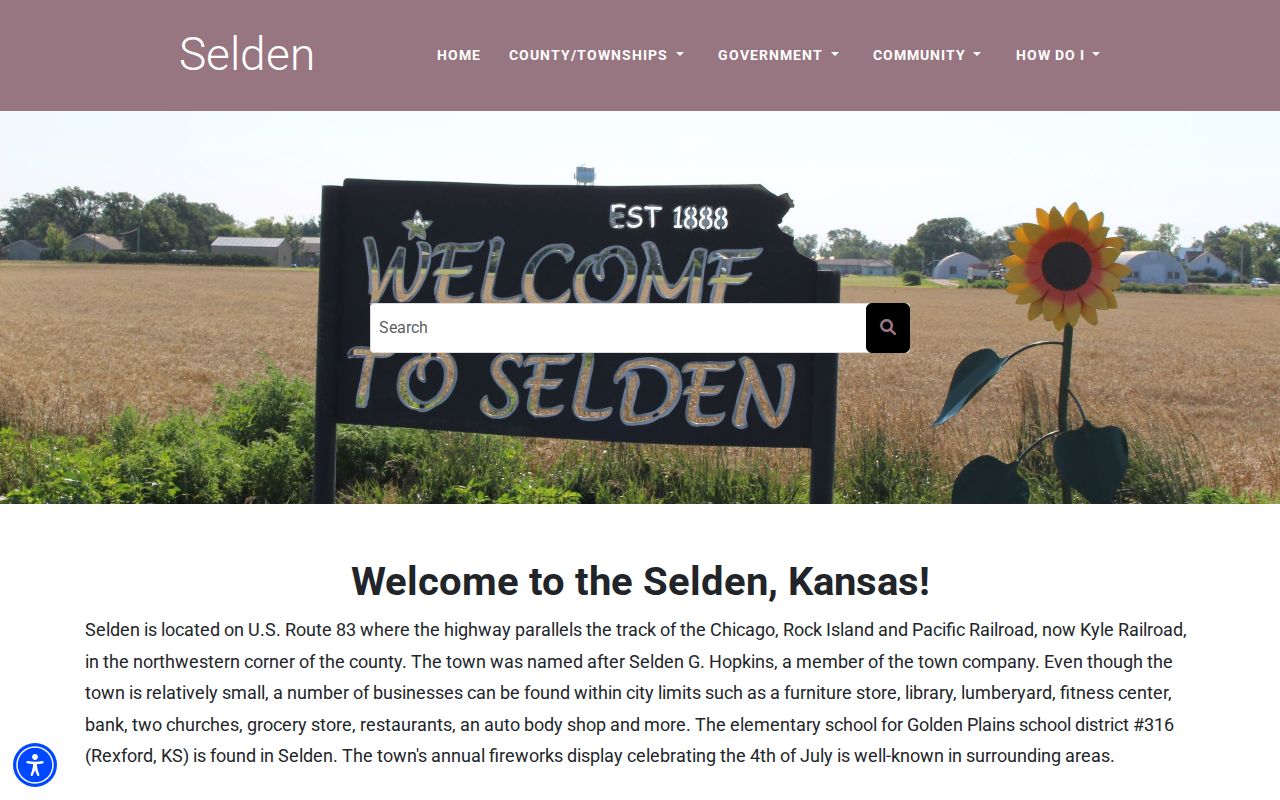 Sheridan County Selden court records and City Hall fine payment notice
