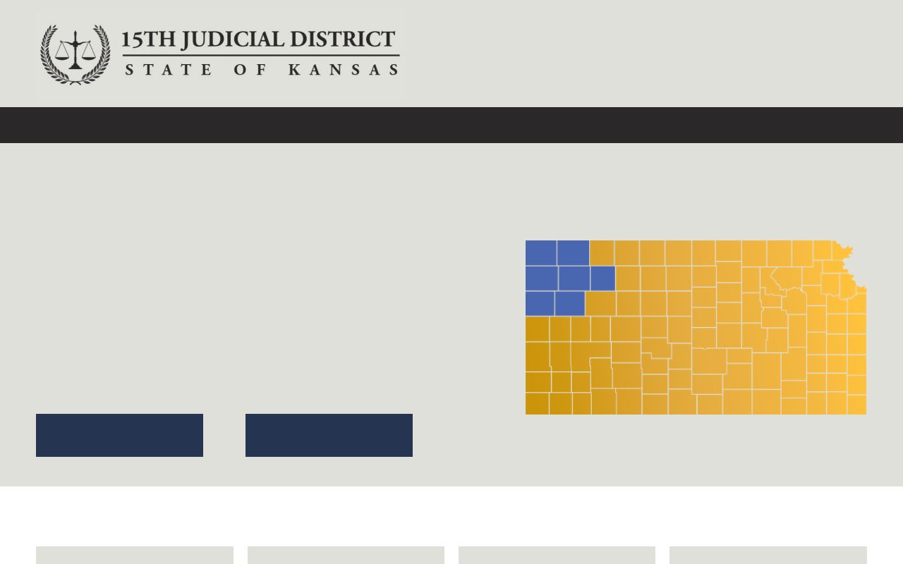 Sheridan County court docket and 15th Judicial District jurisdiction
